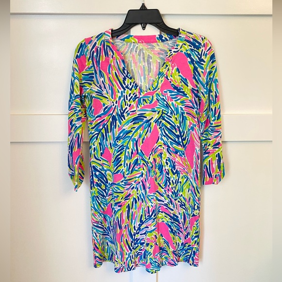 Lilly Pulitzer Dresses & Skirts - Lilly Pulitzer 3/4‎ Sleeve Dress XXS EUC